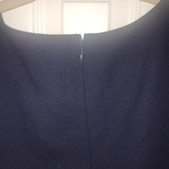 J Crew Navy Blouse - Picture 4 of 4